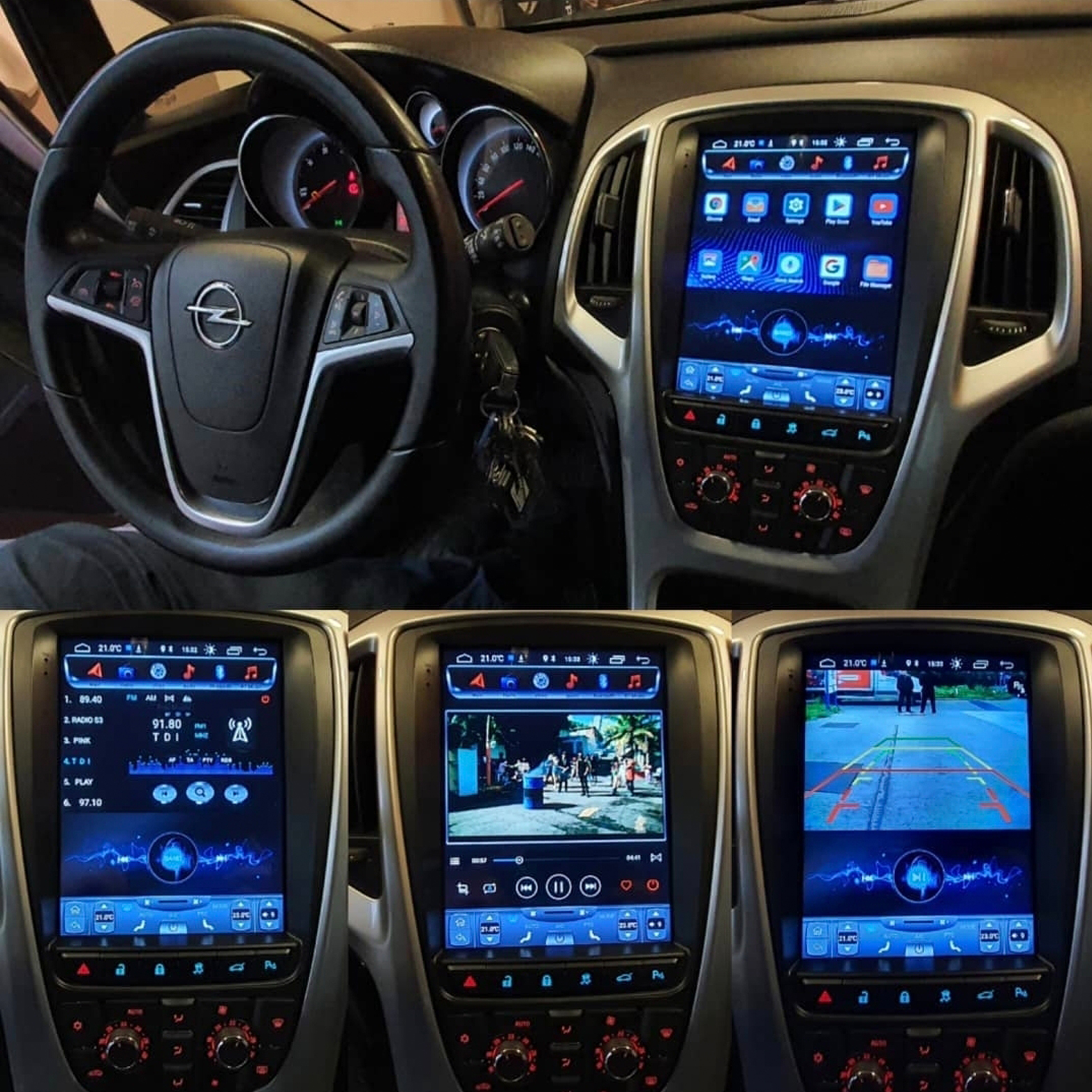 ANDROID MULTIMEDIJA ZA OPEL ASTRA J 9.7" 2+32 TESLA STYLE - Image 2