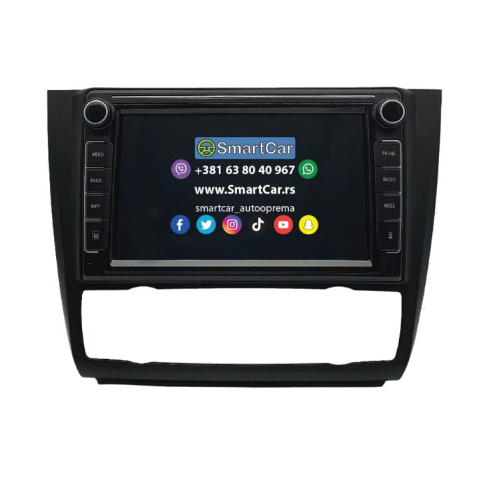 ANDROID MULTIMEDIJA ZA BMW 1 E81/E82/E87/E88 8" 4+64 sa tasterima