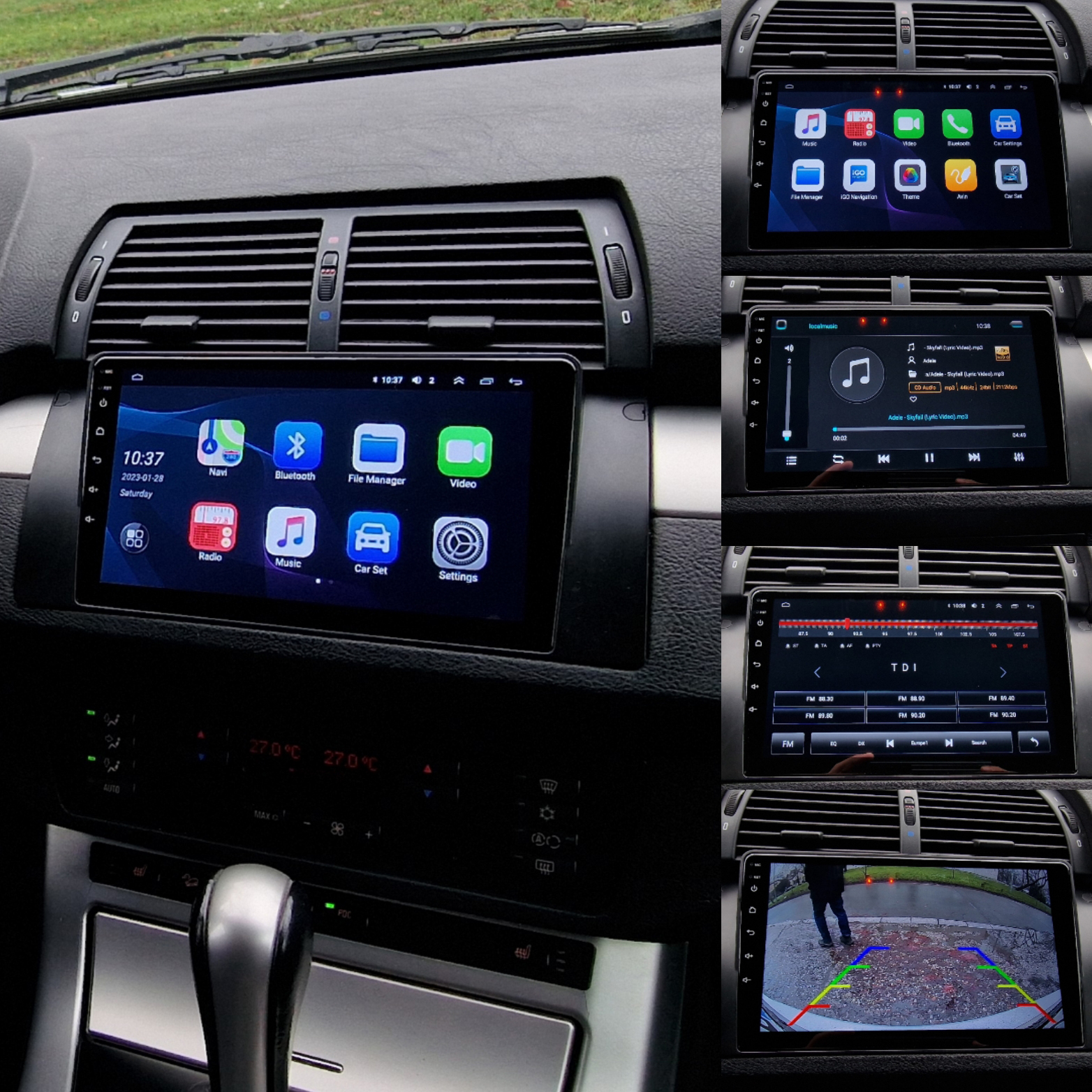 ANDROID MULTIMEDIJA ZA BMW X5 SERIES E53 (1999-2006) 9" 2+32 - Image 2