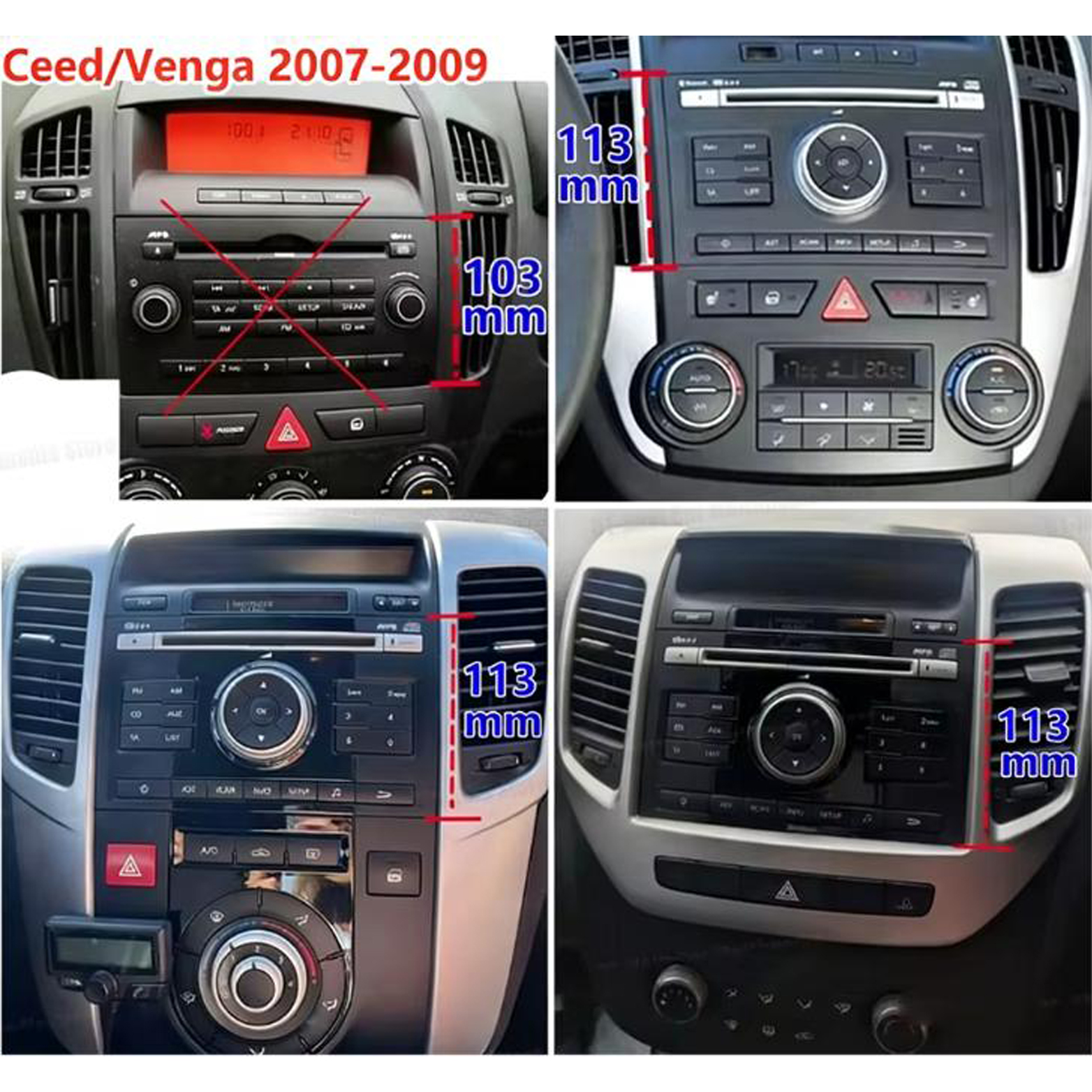 ANDROID MULTIMEDIJA ZA KIA CEED/KIA PRO CEED (2006-2012) 7" 2+16 sa dugmićima - Image 3