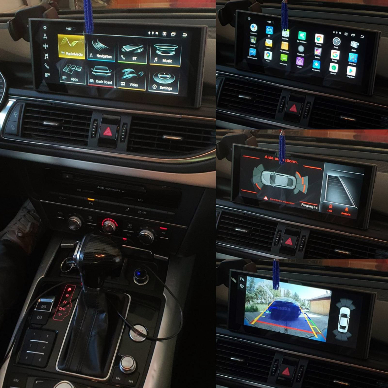 ANDROID MULTIMEDIJA ZA AUDI A6 C7 (2012-2018) 10.25" 4+64 A ili B ili C - Image 2