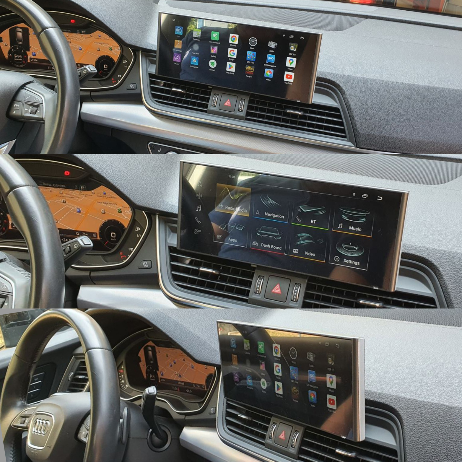 ANDROID MULTIMEDIJA ZA AUDI A4 B9 (2016-2020) 10.25" 6+128 A ili B - Image 9