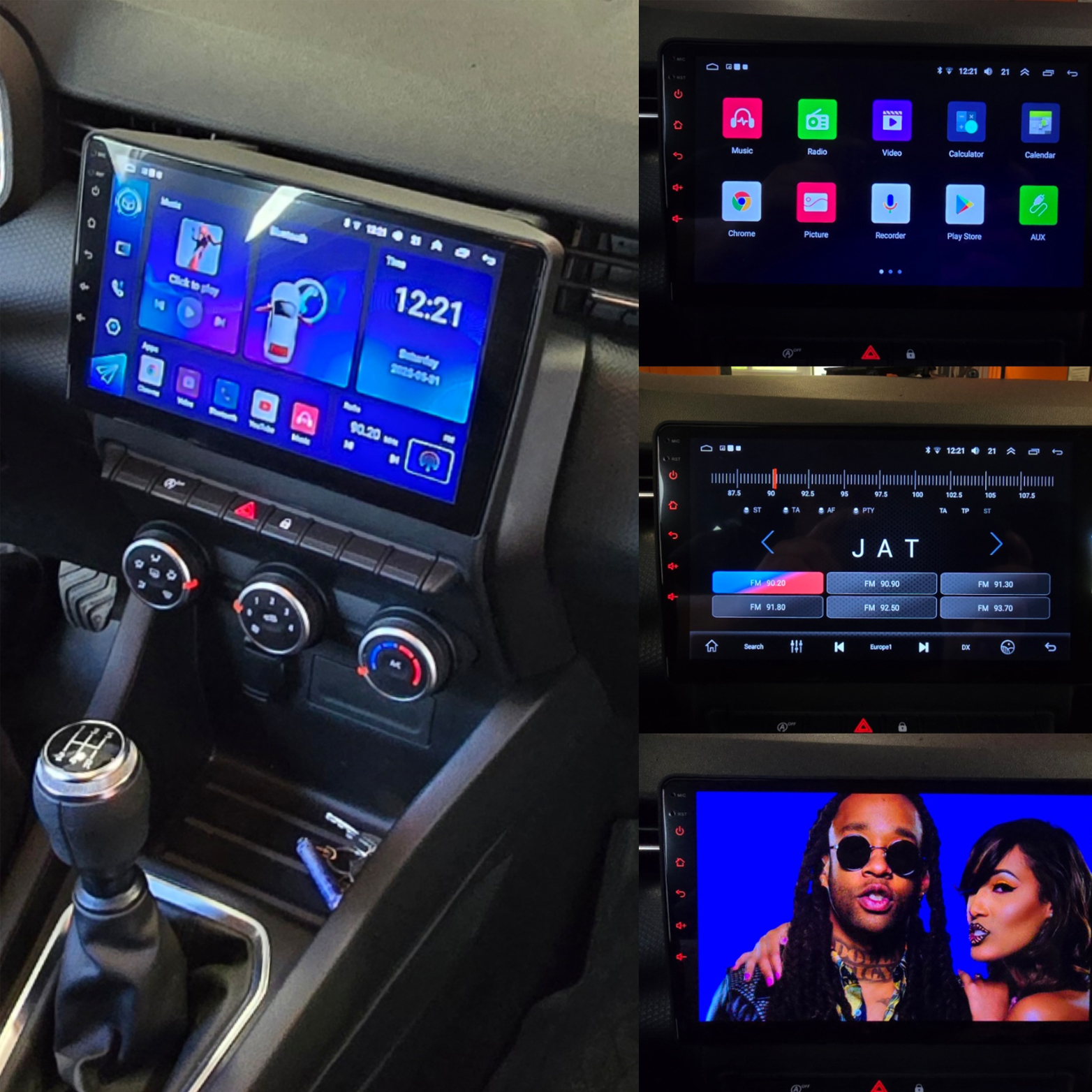 ANDROID MULTIMEDIJA ZA RENAULT CLIO 5 (V) (2019-2024) 9" 2+32 - Image 2